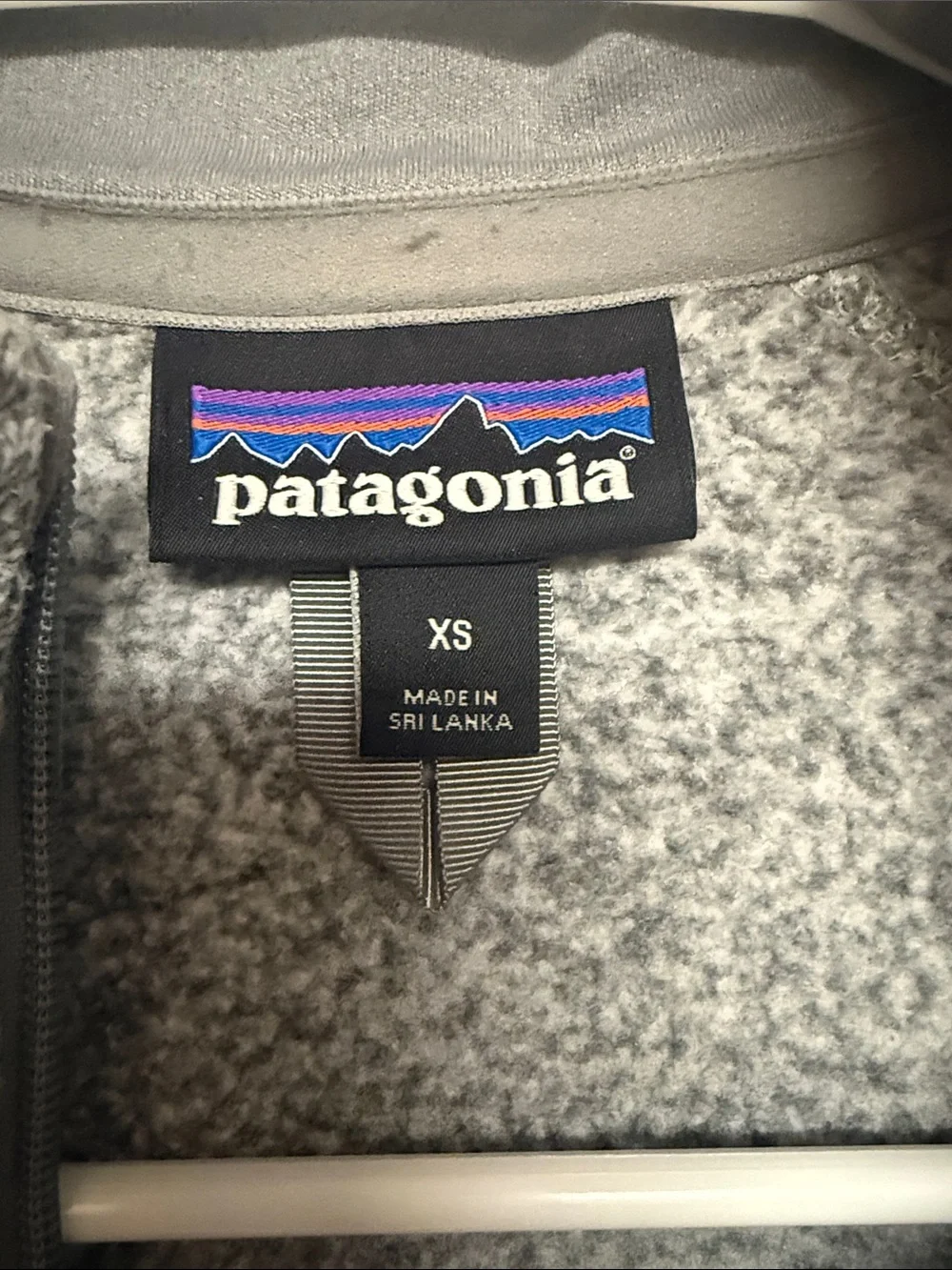 Patagonia Gray Full-Zip Fleece Jacket